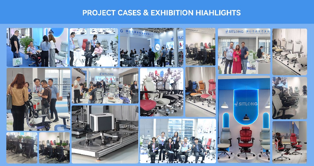 Xilongi 2026 March Furniture Fair: 3 New Ergonomic Chair Models Launched with Explosive Orders